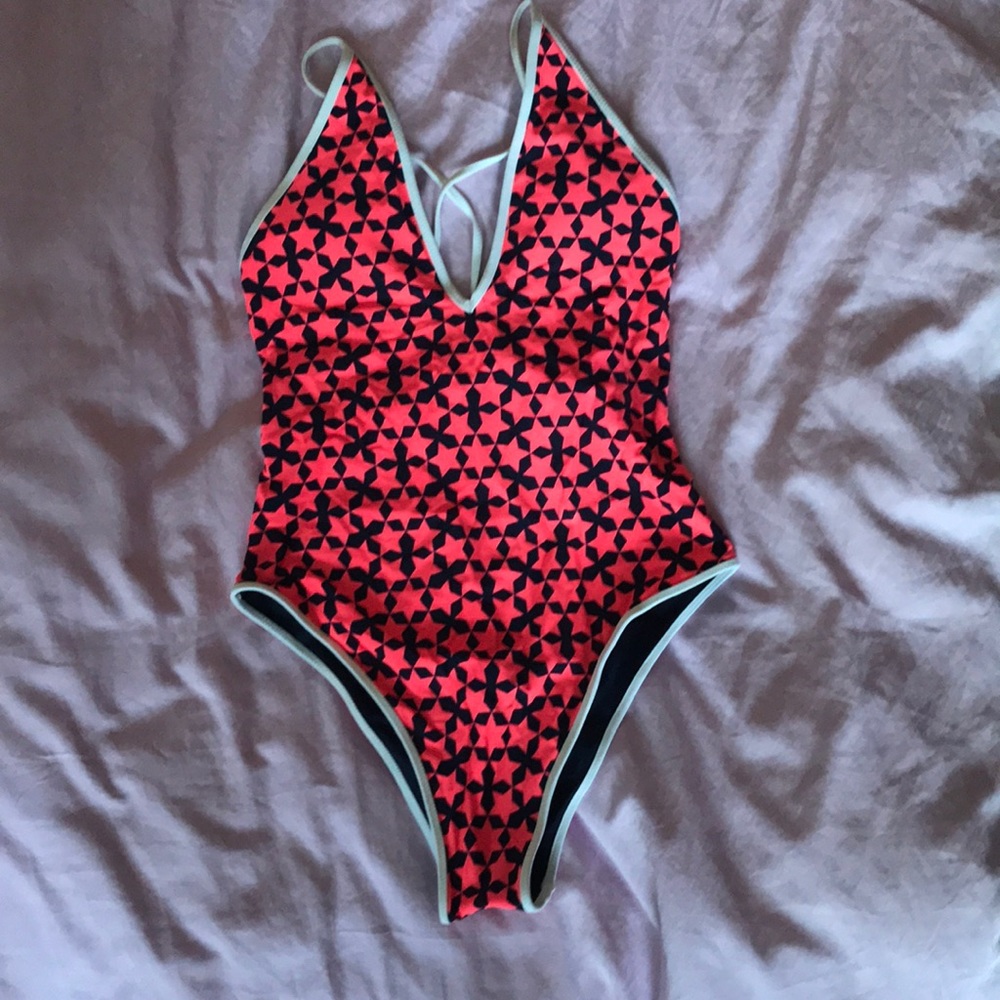 NWT American Eagle/Aerie Stars One Piece Swimsuit